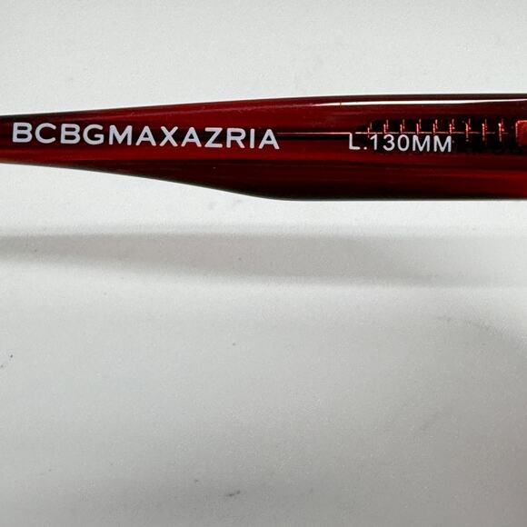 BCBGmaxazria New Embrace Wine Combo Red Round Sunglasses‎ H19147 main image 7